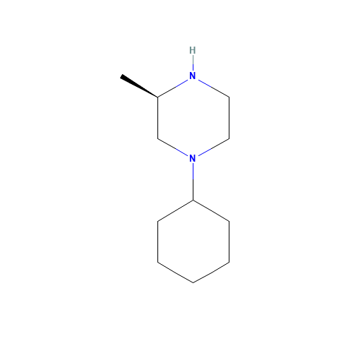 (3R)-1-cyclohexyl-3-methylpiperazine (CAS: 182141-99-7) - Related Chemical Product