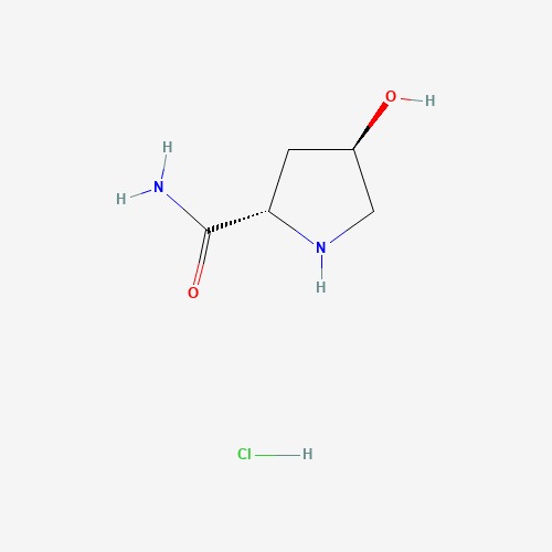 (2S,4R)-4-hydroxypyrrolidine-2-carboxamide;hydrochloride (CAS: 32934-42-2) - Related Chemical Product