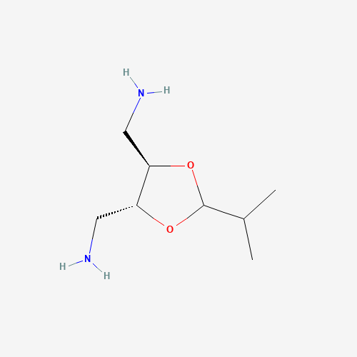 [(4R,5R)-5-(aminomethyl)-2-propan-2-yl-1,3-dioxolan-4-yl]methanamine (CAS: 146092-05-9) - Related Chemical Product