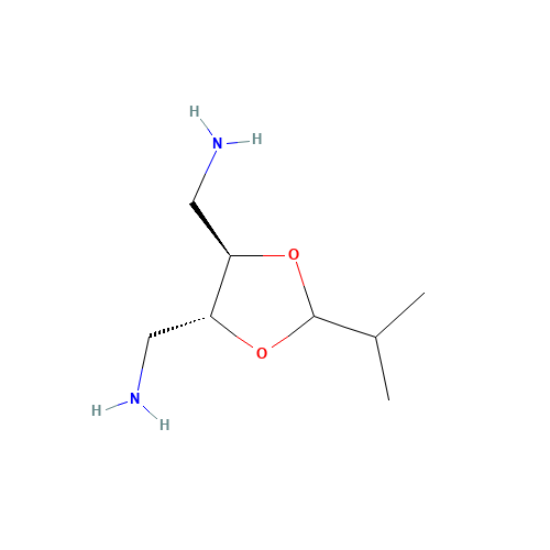 [(4R,5R)-5-(aminomethyl)-2-propan-2-yl-1,3-dioxolan-4-yl]methanamine (CAS: 146092-05-9) - Related Chemical Product