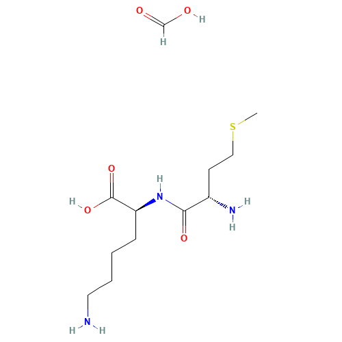 (2S)-6-amino-2-[[(2S)-2-amino-4-methylsulfanylbutanoyl]amino]hexanoic acid;formic acid (CAS: 104809-21-4) - Related Chemical Product