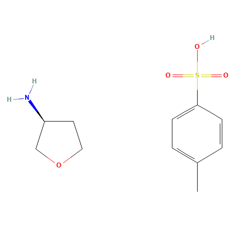 4-methylbenzenesulfonic acid;(3S)-oxolan-3-amine (CAS: 104530-80-5) - Related Chemical Product