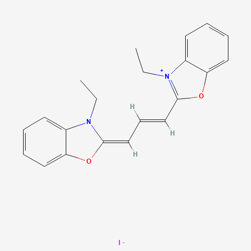 (2Z)-3-ethyl-2-[(E)-3-(3-ethyl-1,3-benzoxazol-3-ium-2-yl)prop-2-enylidene]-1,3-benzoxazole;iodide (CAS: 57441-62-0) - Related Chemical Product