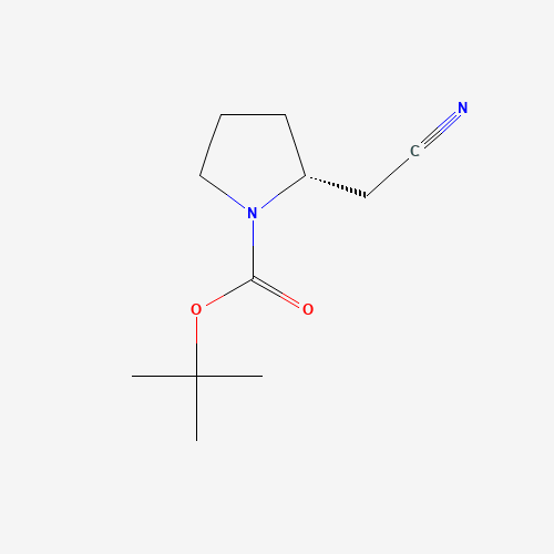 tert-butyl (2R)-2-(cyanomethyl)pyrrolidine-1-carboxylate (CAS: 201039-13-6) - Related Chemical Product