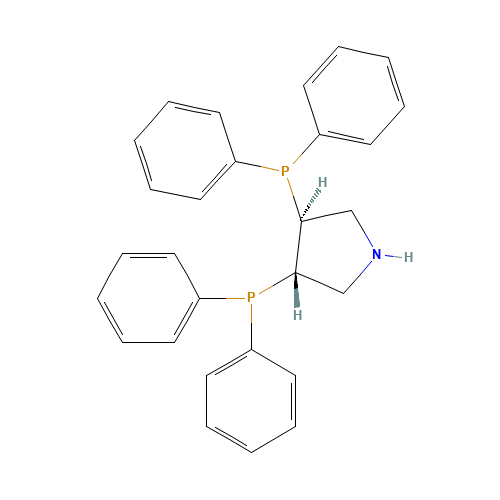 [(3S,4S)-4-diphenylphosphanylpyrrolidin-3-yl]-diphenylphosphane (CAS: 145693-67-0) - Related Chemical Product
