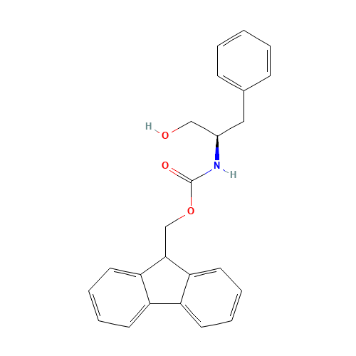 9H-fluoren-9-ylmethyl N-[(2R)-1-hydroxy-3-phenylpropan-2-yl]carbamate (CAS: 130406-30-3) - Related Chemical Product