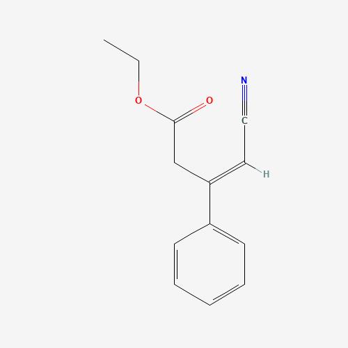 ethyl (E)-4-cyano-3-phenylbut-3-enoate (CAS: 66066-42-0) - Related Chemical Product