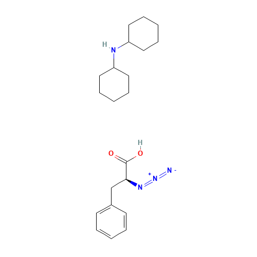 (2S)-2-azido-3-phenylpropanoic acid;N-cyclohexylcyclohexanamine (CAS: 79410-36-9) - Related Chemical Product