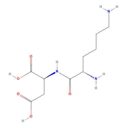 (2S)-2-[[(2S)-2,6-diaminohexanoyl]amino]butanedioic acid (CAS: 20556-18-7) - Related Chemical Product