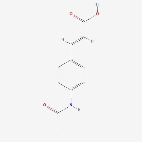 (E)-3-(4-acetamidophenyl)prop-2-enoic acid (CAS: 67249-02-9) - Related Chemical Product