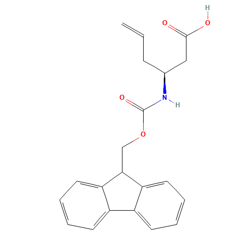 (3S)-3-(9H-fluoren-9-ylmethoxycarbonylamino)hex-5-enoic acid (CAS: 270263-04-2) - Related Chemical Product