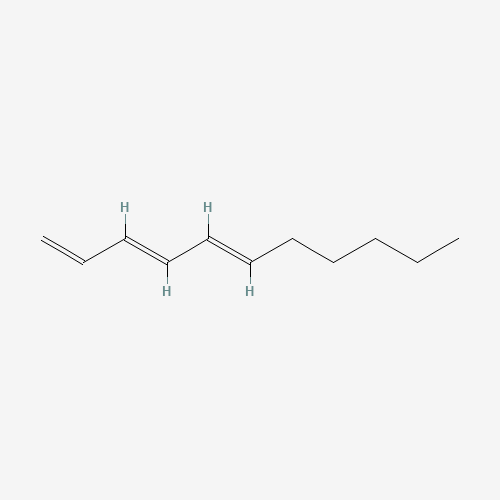 (3E,5E)-undeca-1,3,5-triene (CAS: 16356-11-9) - Chemical Structure and Molecular Formula 