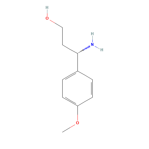 (3S)-3-amino-3-(4-methoxyphenyl)propan-1-ol (CAS: 886061-27-4) - Related Chemical Product