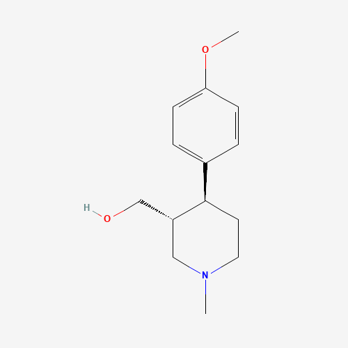 [(3R,4S)-4-(4-methoxyphenyl)-1-methylpiperidin-3-yl]methanol (CAS: 127017-78-1) - Related Chemical Product