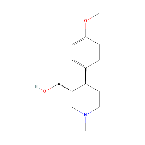 [(3R,4S)-4-(4-methoxyphenyl)-1-methylpiperidin-3-yl]methanol (CAS: 127017-78-1) - Related Chemical Product