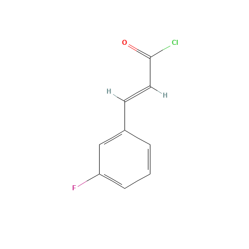 (E)-3-(3-fluorophenyl)prop-2-enoyl chloride (CAS: 39098-87-8) - Related Chemical Product