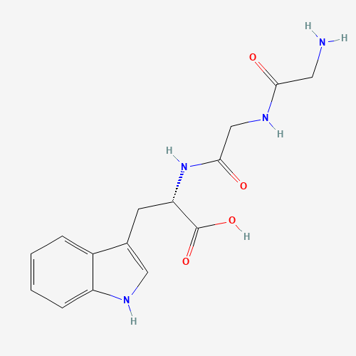 (2S)-2-[[2-[(2-aminoacetyl)amino]acetyl]amino]-3-(1H-indol-3-yl)propanoic acid (CAS: 20762-32-7) - Related Chemical Product