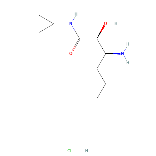 (2S,3S)-3-amino-N-cyclopropyl-2-hydroxyhexanamide;hydrochloride (CAS: 944716-73-8) - Related Chemical Product