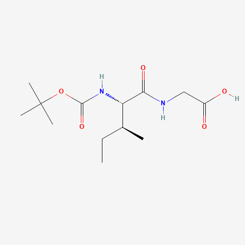 2-[[(2S,3S)-3-methyl-2-[(2-methylpropan-2-yl)oxycarbonylamino]pentanoyl]amino]acetic acid (CAS: 16257-05-9) - Related Chemical Product