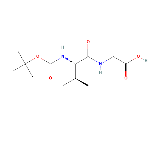 2-[[(2S,3S)-3-methyl-2-[(2-methylpropan-2-yl)oxycarbonylamino]pentanoyl]amino]acetic acid (CAS: 16257-05-9) - Related Chemical Product