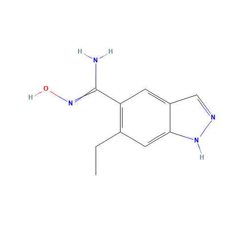 6-ethyl-N'-hydroxy-1H-indazole-5-carboximidamide (CAS: 1312008-91-5) - Related Chemical Product