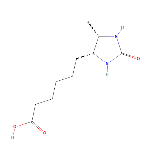 6-[(4R,5S)-5-methyl-2-oxoimidazolidin-4-yl]hexanoic acid (CAS: 533-48-2) - Related Chemical Product