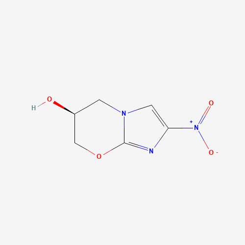(6S)-2-nitro-6,7-dihydro-5H-imidazo[2,1-b][1,3]oxazin-6-ol (CAS: 187235-08-1) - Related Chemical Product