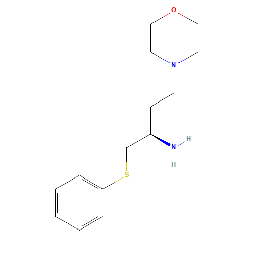(2R)-4-morpholin-4-yl-1-phenylsulfanylbutan-2-amine (CAS: 870812-95-6) - Related Chemical Product