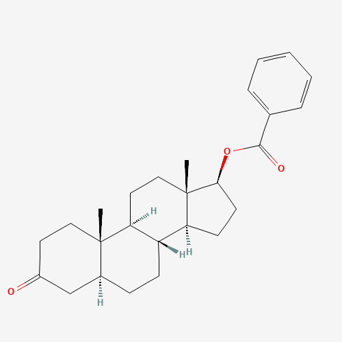 [(5S,8R,9S,10S,13S,14S,17S)-10,13-dimethyl-3-oxo-1,2,4,5,6,7,8,9,11,12,14,15,16,17-tetradecahydrocyclopenta[a]phenanthren-17-yl] benzoate (CAS: 1057-07-4) - Related Chemical Product