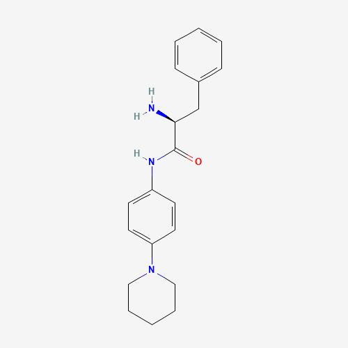 (2S)-2-amino-3-phenyl-N-(4-piperidin-1-ylphenyl)propanamide (CAS: 663948-79-6) - Related Chemical Product