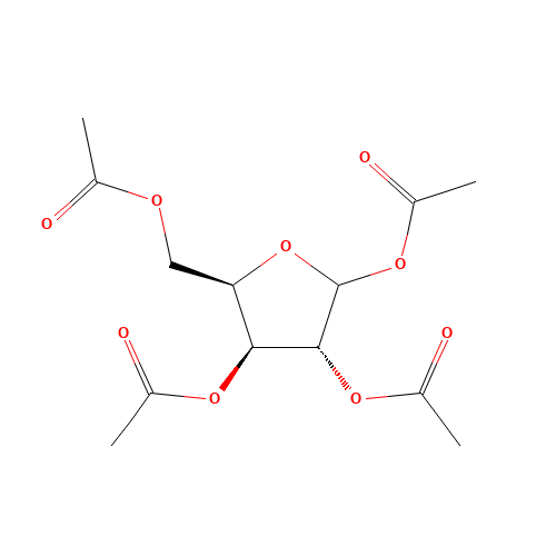 [(2R,3S,4R)-3,4,5-triacetyloxyoxolan-2-yl]methyl acetate (CAS: 30571-56-3) - Related Chemical Product