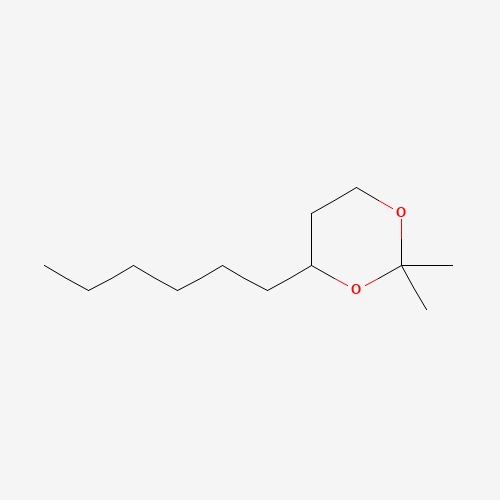 (4R)-4-hexyl-2,2-dimethyl-1,3-dioxane (CAS: 139008-44-9) - Related Chemical Product