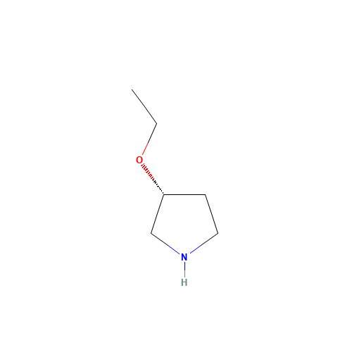 (3R)-3-ethoxypyrrolidine (CAS: 651341-51-4) - Related Chemical Product