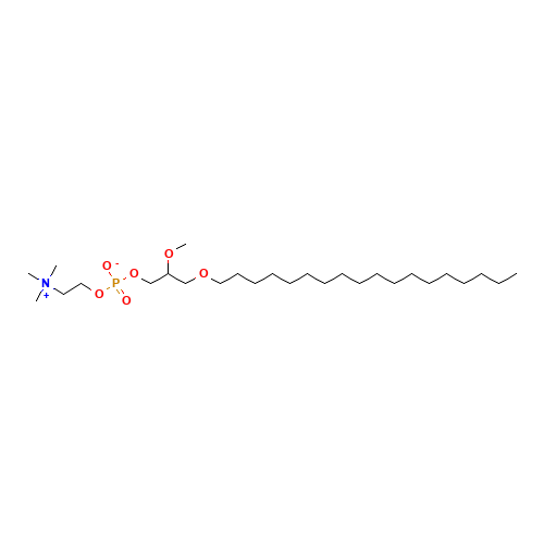 [(2R)-2-methoxy-3-octadecoxypropyl] 2-(trimethylazaniumyl)ethyl phosphate (CAS: 70641-51-9) - Related Chemical Product