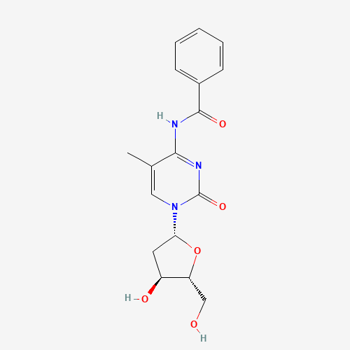 N-[1-[(2R,4S,5R)-4-hydroxy-5-(hydroxymethyl)oxolan-2-yl]-5-methyl-2-oxopyrimidin-4-yl]benzamide (CAS: 104579-02-4) - Related Chemical Product