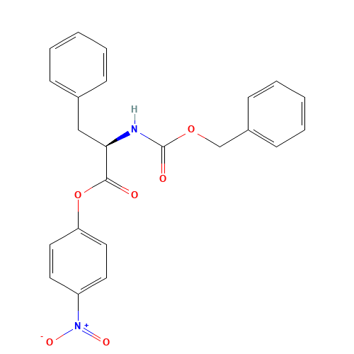 (4-nitrophenyl) (2R)-3-phenyl-2-(phenylmethoxycarbonylamino)propanoate (CAS: 2578-85-0) - Related Chemical Product