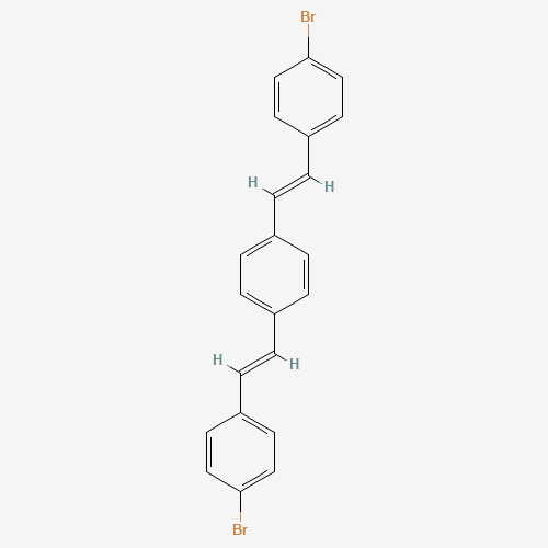 1,4-bis[(E)-2-(4-bromophenyl)ethenyl]benzene (CAS: 58358-55-7) - Related Chemical Product