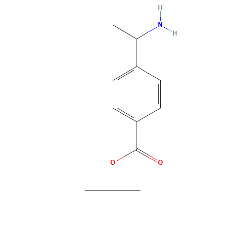 tert-butyl 4-[(1S)-1-aminoethyl]benzoate (CAS: 847729-02-6) - Related Chemical Product
