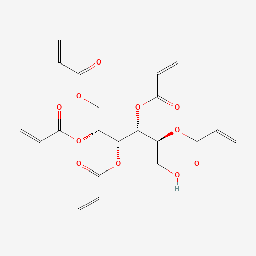 [(2R,3R,4R,5S)-6-hydroxy-2,3,4,5-tetra(prop-2-enoyloxy)hexyl] prop-2-enoate (CAS: 53123-67-4) - Related Chemical Product