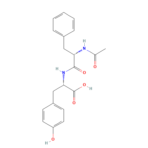 (2S)-2-[[(2S)-2-acetamido-3-phenylpropanoyl]amino]-3-(4-hydroxyphenyl)propanoic acid (CAS: 2365-53-9) - Related Chemical Product
