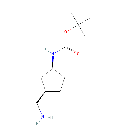 tert-butyl N-[(1S,3R)-3-(aminomethyl)cyclopentyl]carbamate (CAS: 774213-03-5) - Related Chemical Product
