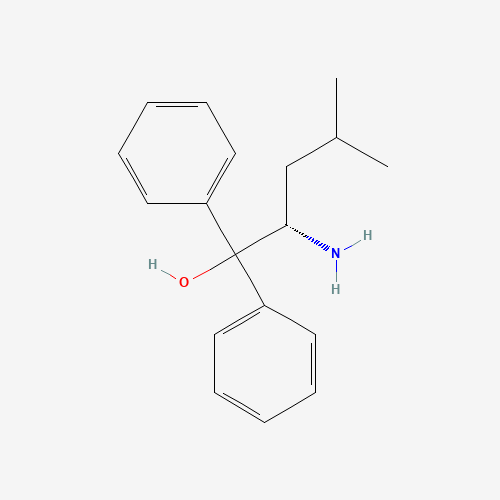 (2S)-2-amino-4-methyl-1,1-diphenylpentan-1-ol (CAS: 78603-97-1) - Related Chemical Product