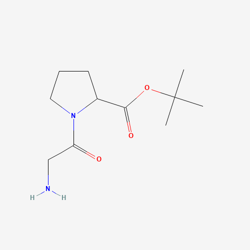 tert-butyl (2S)-1-(2-aminoacetyl)pyrrolidine-2-carboxylate (CAS: 60166-68-9) - Related Chemical Product