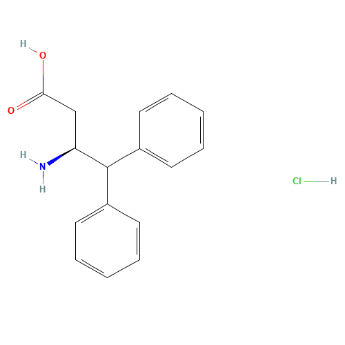 (3S)-3-amino-4,4-diphenylbutanoic acid;hydrochloride (CAS: 544455-95-0) - Related Chemical Product