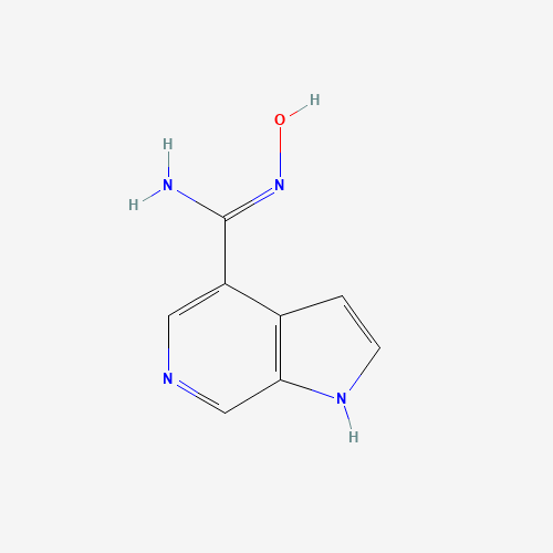 N'-hydroxy-1H-pyrrolo[2,3-c]pyridine-4-carboximidamide (CAS: 1258875-13-6) - Related Chemical Product