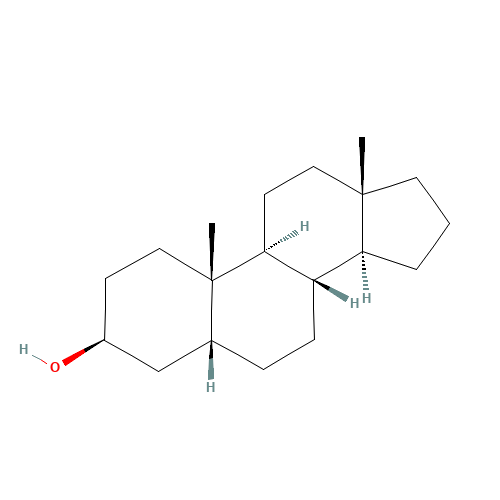 (3S,5R,8S,9S,10S,13S,14S)-10,13-dimethyl-2,3,4,5,6,7,8,9,11,12,14,15,16,17-tetradecahydro-1H-cyclopenta[a]phenanthren-3-ol (CAS: 15360-52-8) - Related Chemical Product