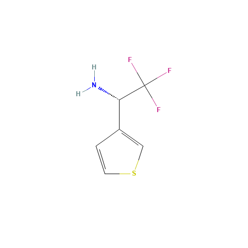 (1S)-2,2,2-trifluoro-1-thiophen-3-ylethanamine (CAS: 1209050-27-0) - Related Chemical Product