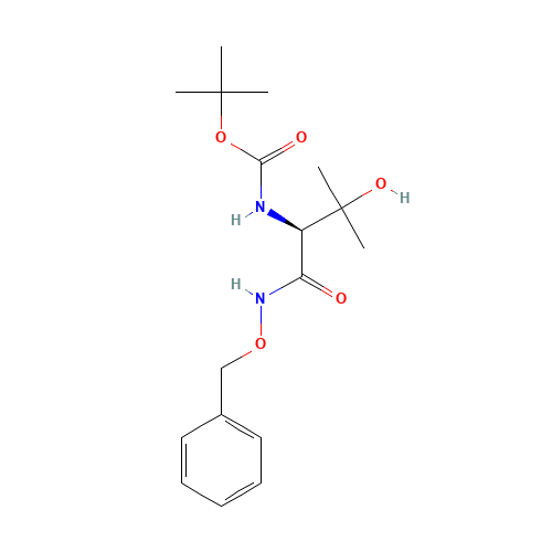 tert-butyl N-[(2S)-3-hydroxy-3-methyl-1-oxo-1-(phenylmethoxyamino)butan-2-yl]carbamate (CAS: 102507-19-7) - Related Chemical Product