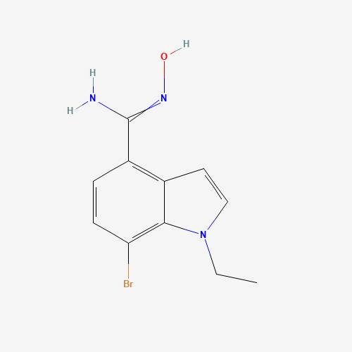 7-bromo-1-ethyl-N'-hydroxyindole-4-carboximidamide (CAS: 1258959-85-1) - Related Chemical Product