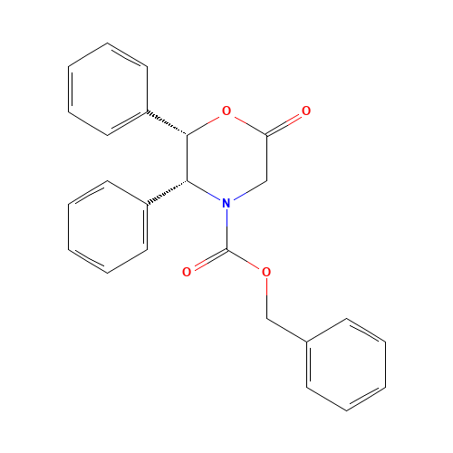 benzyl (2S,3R)-6-oxo-2,3-diphenylmorpholine-4-carboxylate (CAS: 105228-46-4) - Related Chemical Product